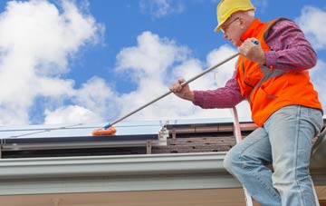 Gallantry Bank soft wash roof cleaning